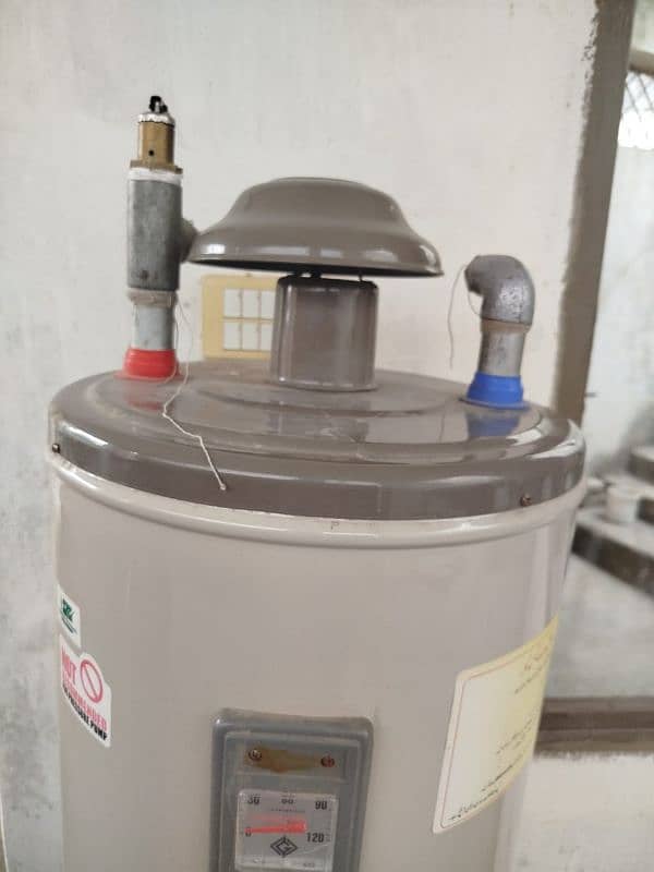 Nasgas DEG-25 gas+electric geyser 3