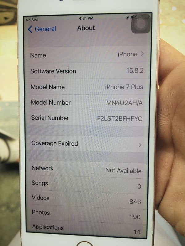 Iphone 7 plus 128gb urgent sale 9