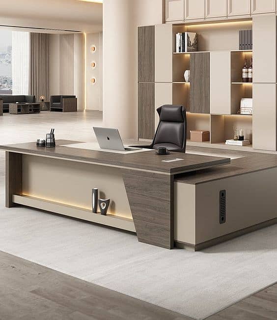 Office Table , CEO table , Boss , Executive Table , Office Furniture 0