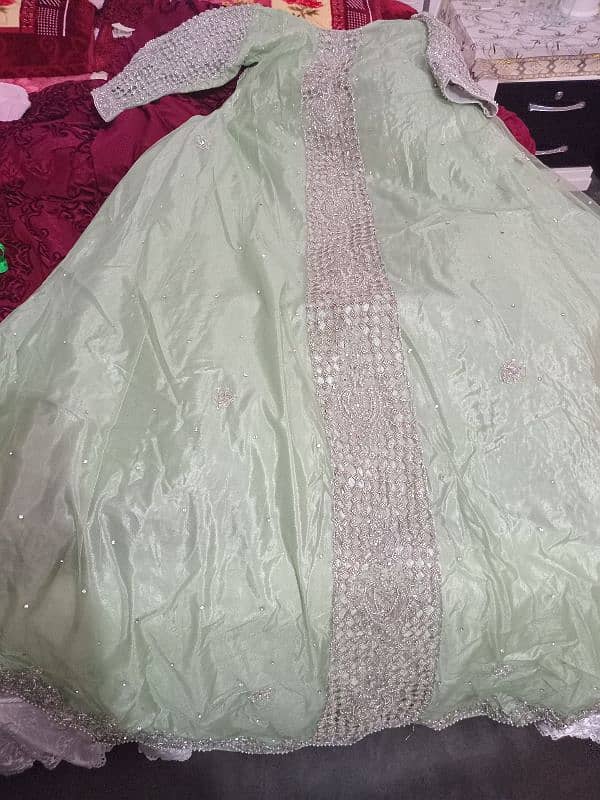 Maxi full embroided. . 100 % pure work. . . Good quality work 2