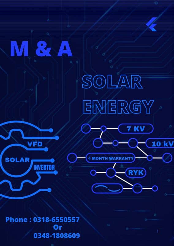 M & A VFD SOLAR INVERTOR 0