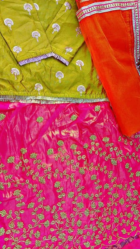 3 Pc stiched Lehnga cholii 3