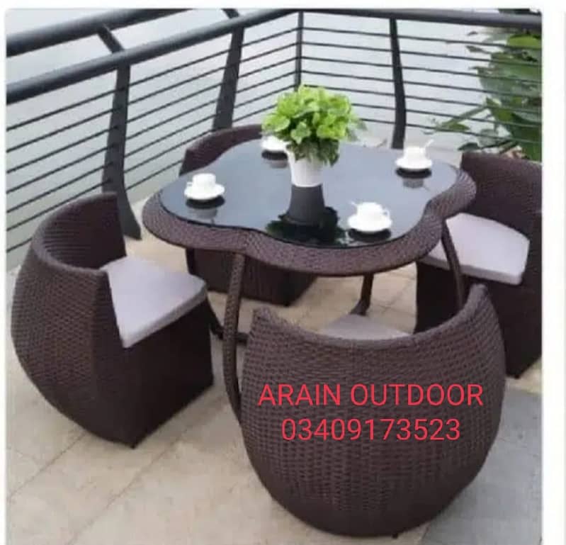 4 seater chairs /dining table/outdoor chair/outdoor furniture 1