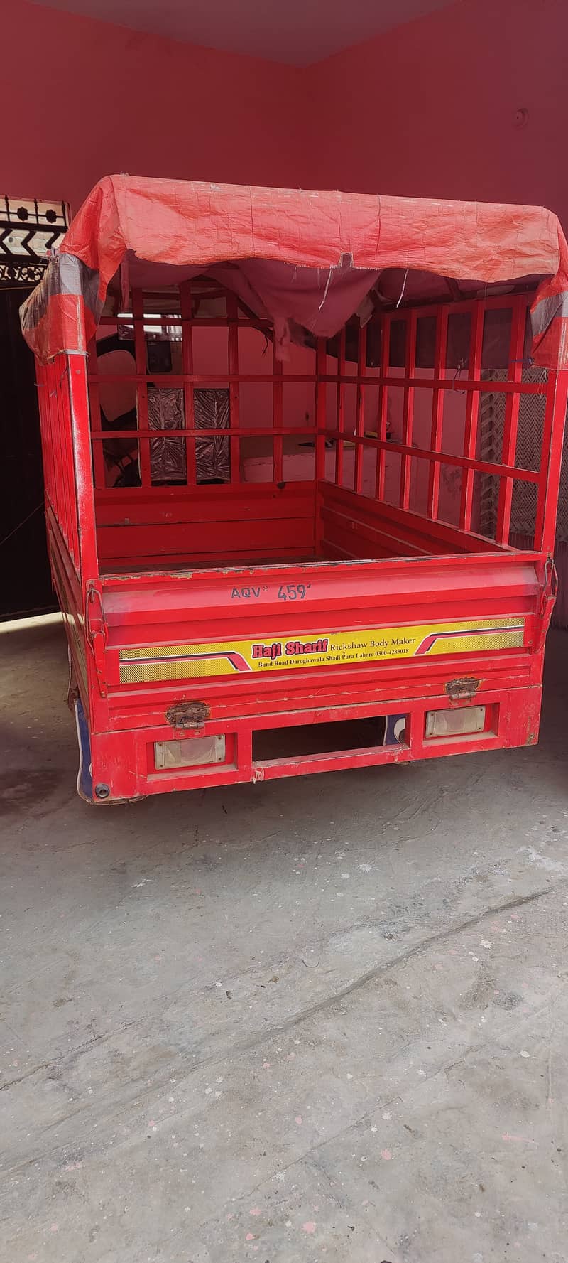 United Loader rikshaw 100cc 5