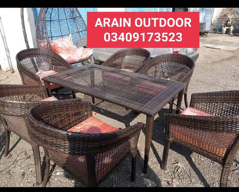 Garden , Lawn Outdoor Furniture, Sofa Set, Rattan Outdoor Patio seat 5