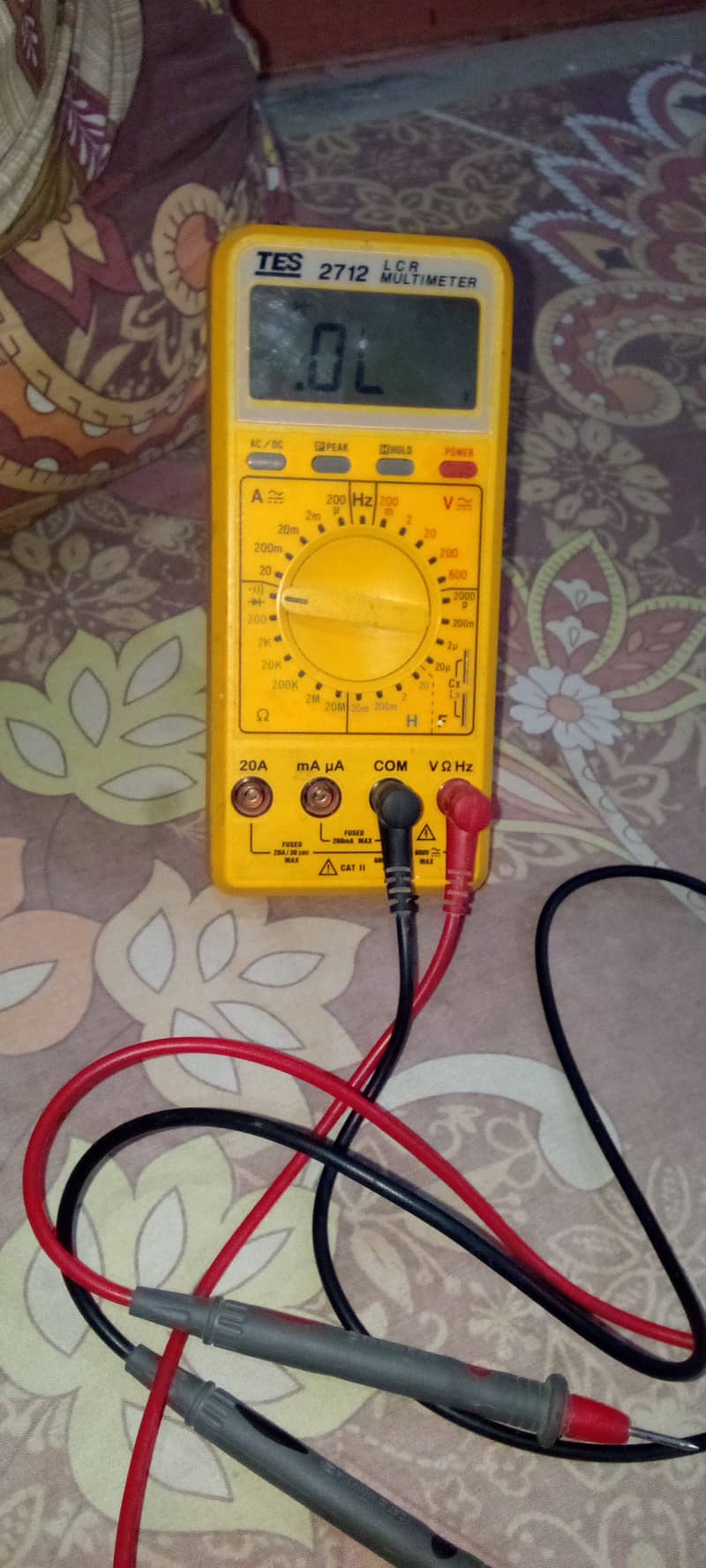 Tes 2712 multimeter 0