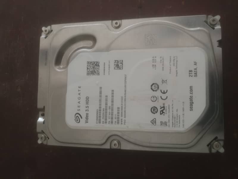 2 TB hard disk For urgent sale 0