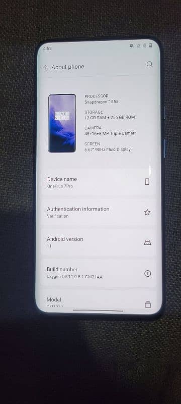 one plus 7 pro 12/256 GB 3