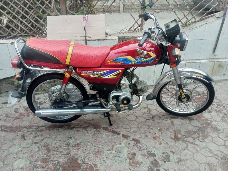 Honda 70 Model 2021 open vocher 6