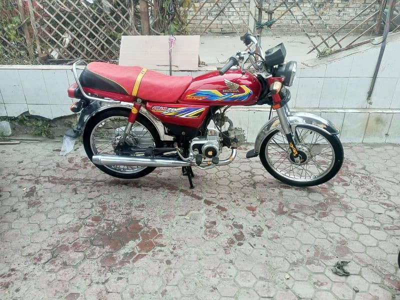 Honda 70 Model 2021 open vocher 8