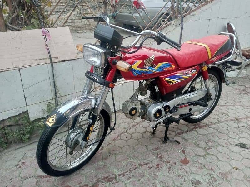 Honda 70 Model 2021 open vocher 17