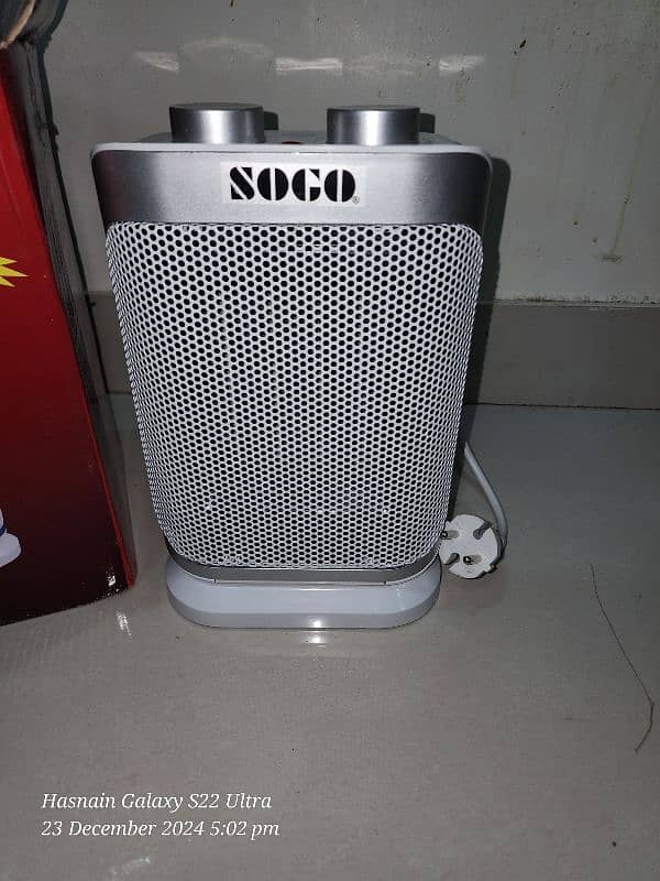 ASSALAM O ALAIKUM SOGO HEATER FOR SELL 2