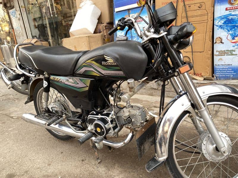 Honda cd 70 2023 model arjent sale  price is dead final 0