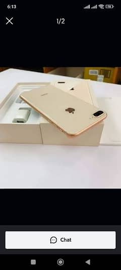 IPHONE 8+ 256GB Full Box PTA Approved