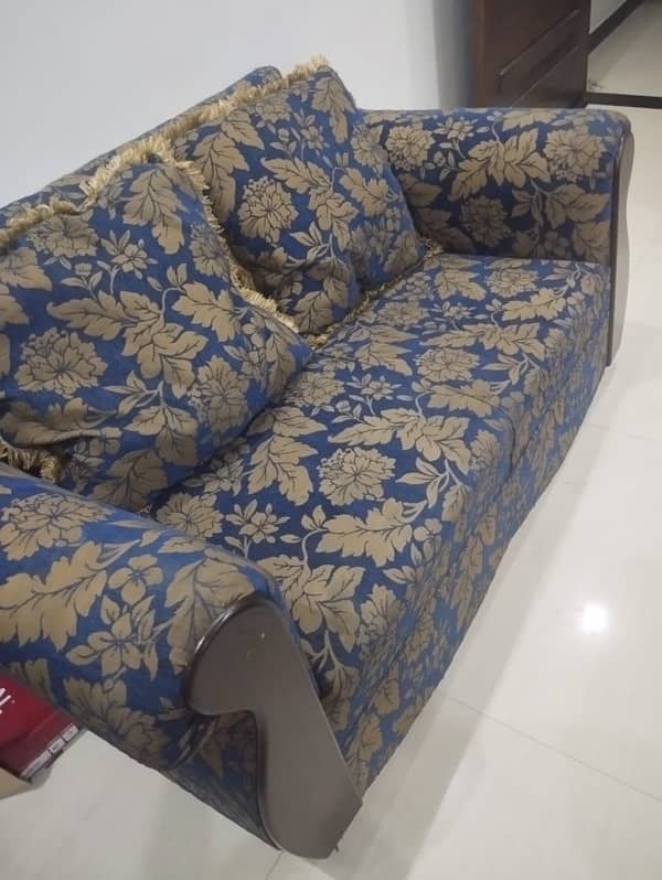 6 seater Sofa set with best fabric 3