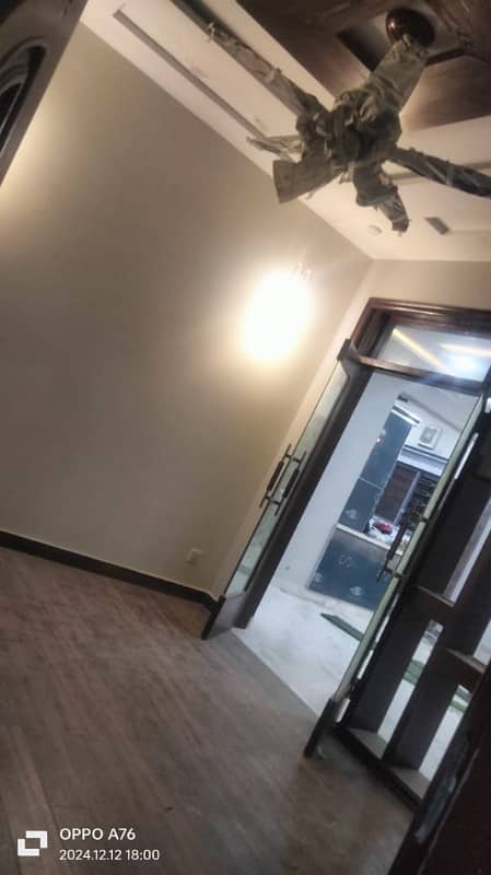 Brand New 8 Marla Luxury Lower Portion First Entry Available For Rent in Umar Block Bharia Town Lahore 2