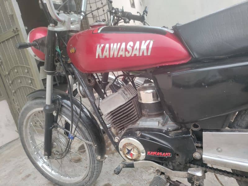 Kawasaki gto 100 Gujrat 3