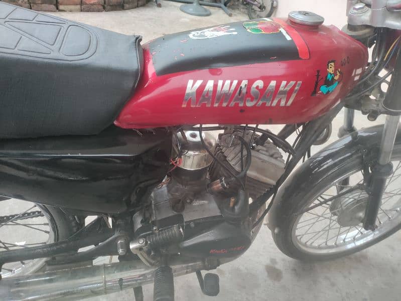 Kawasaki gto 100 Gujrat 4