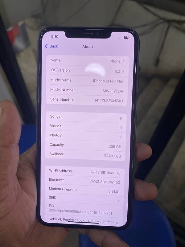 iphone 11 pro max 256 gb non pta 1