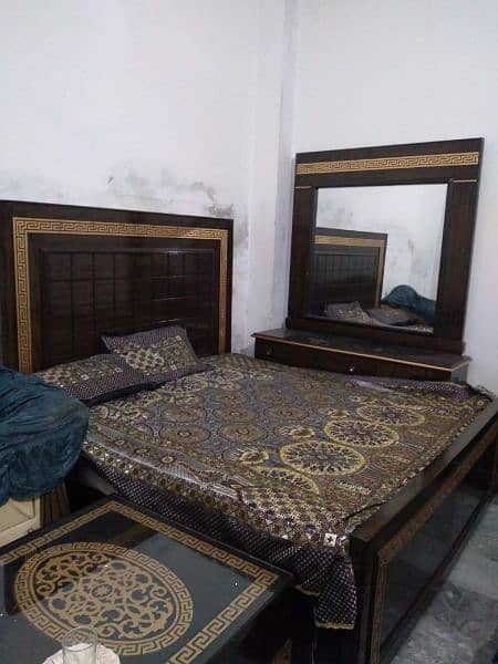 One month used wooden room furniture for sale in excellent condition 0