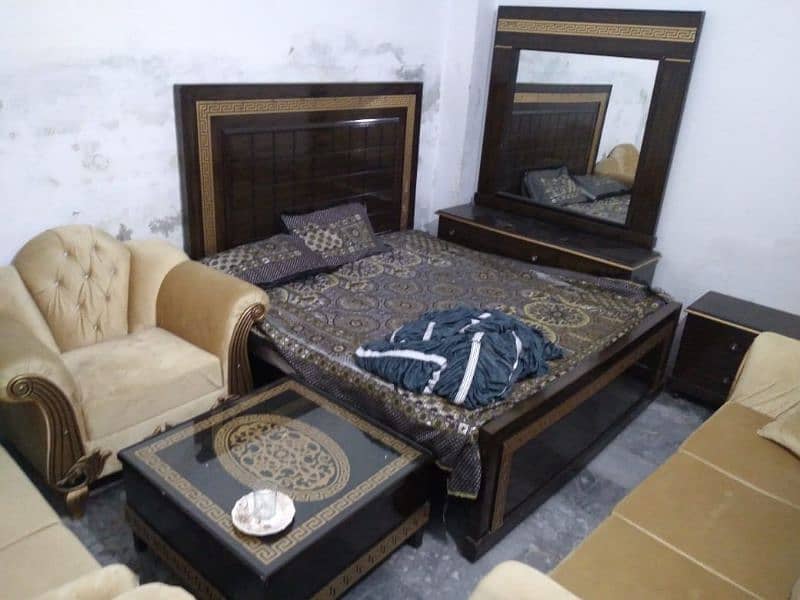 One month used wooden room furniture for sale in excellent condition 11