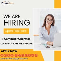 Required  Computer Operator