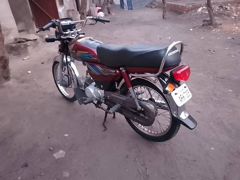 Honda CD 70 model 2021 03127915119 4