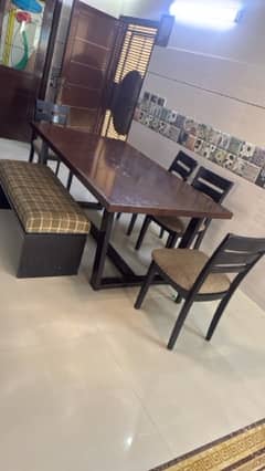 6 chair dining table 3 sit sofa