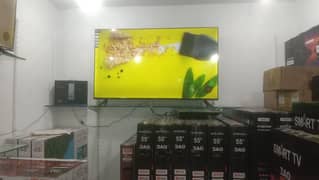 40% off  43 inch led tv android smart 4k 3 year warnty 03227191508