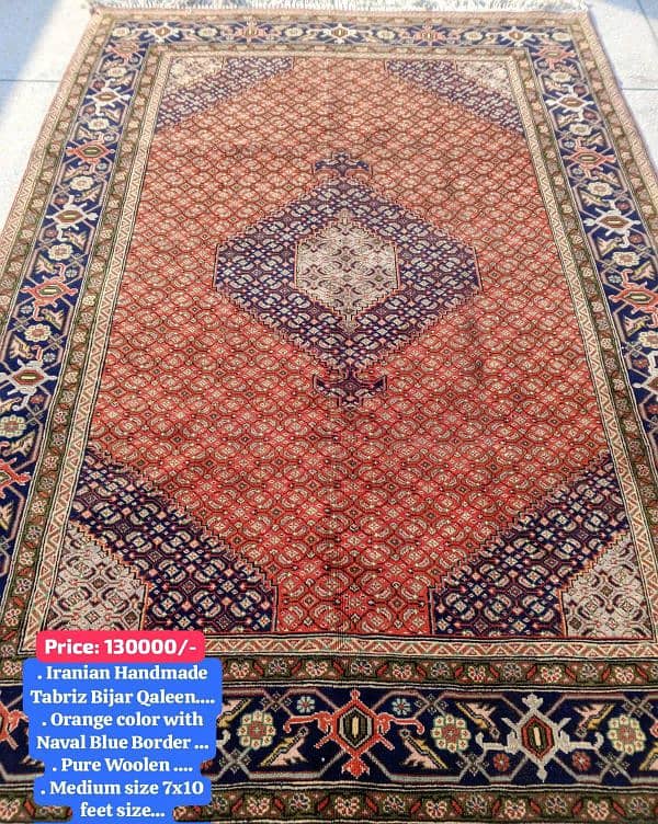 Persian Hand made Carpet / Qaleen / Rugs. . . 16