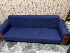 Sofa/Bed Blue color