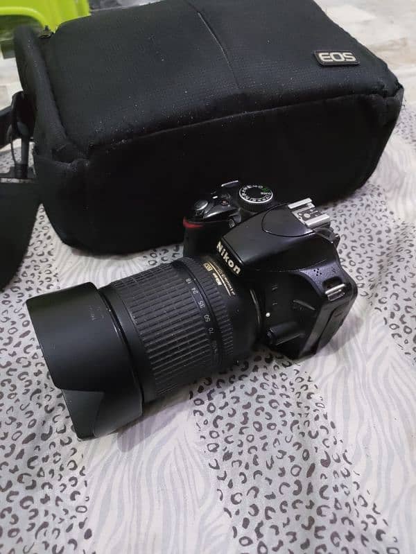 Nikon d3200 with 18-135mm 0