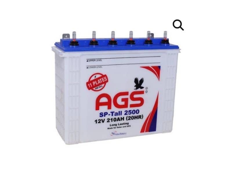 new battery AGS 2500wt 0