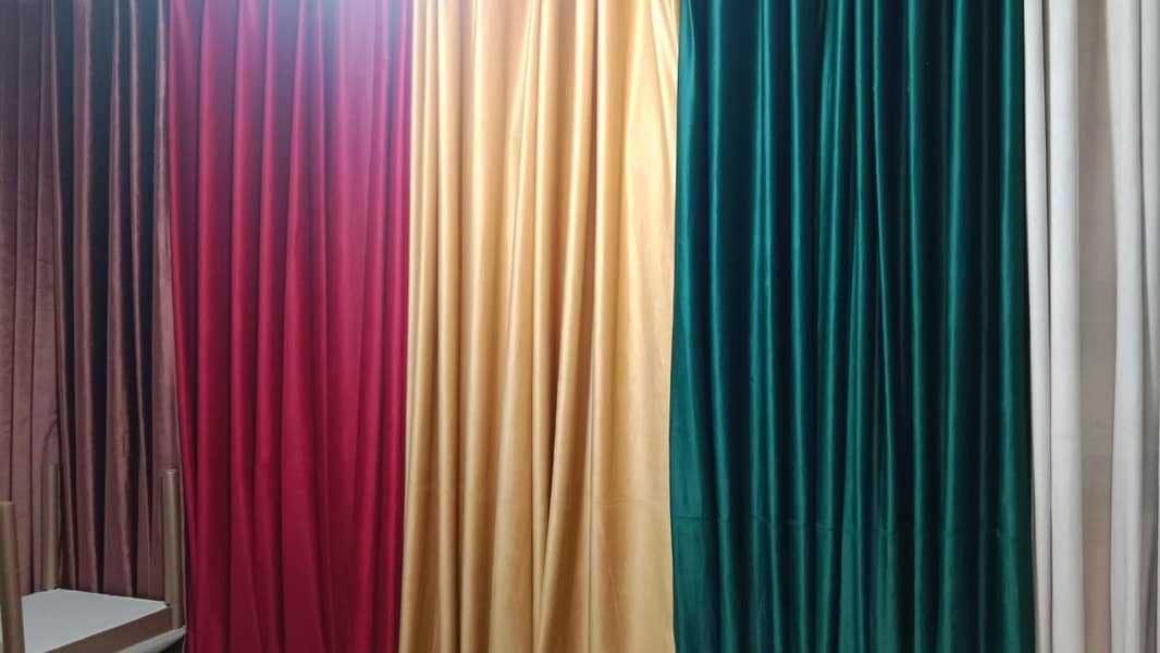 All types of Curtains available in every design and colour 1