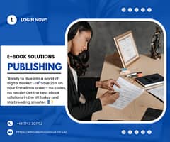 Professional E-Book Writing Support– Professional and Affordable.