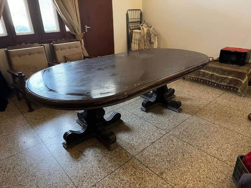 Pure Shisham Dining table 35 year old Shisham 8