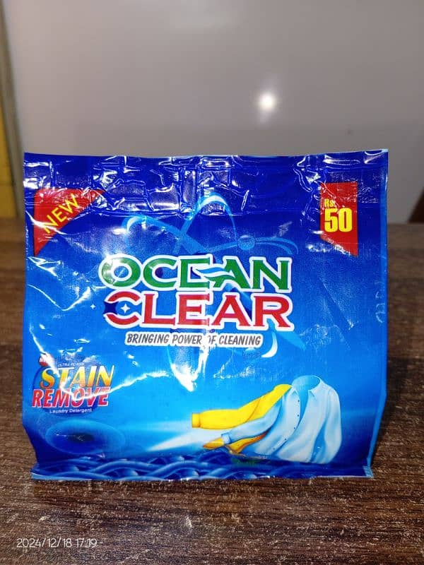 Washing powder ocean Clear 0