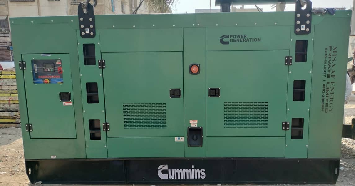 350KVA Cummins (Brand New) Diesel Generator along with Stamford Alter 1