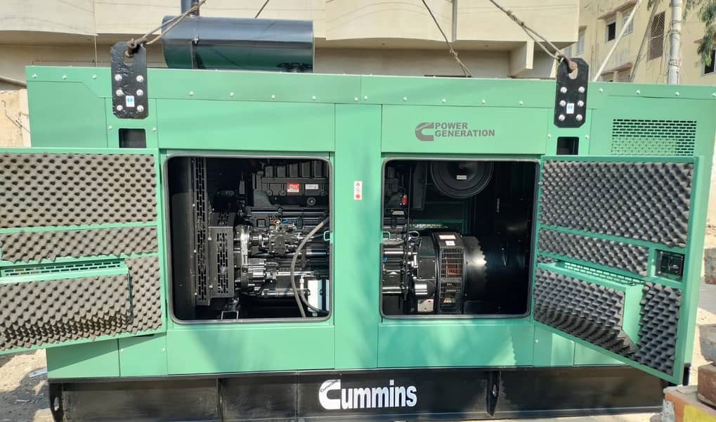 350KVA Cummins (Brand New) Diesel Generator along with Stamford Alter 2