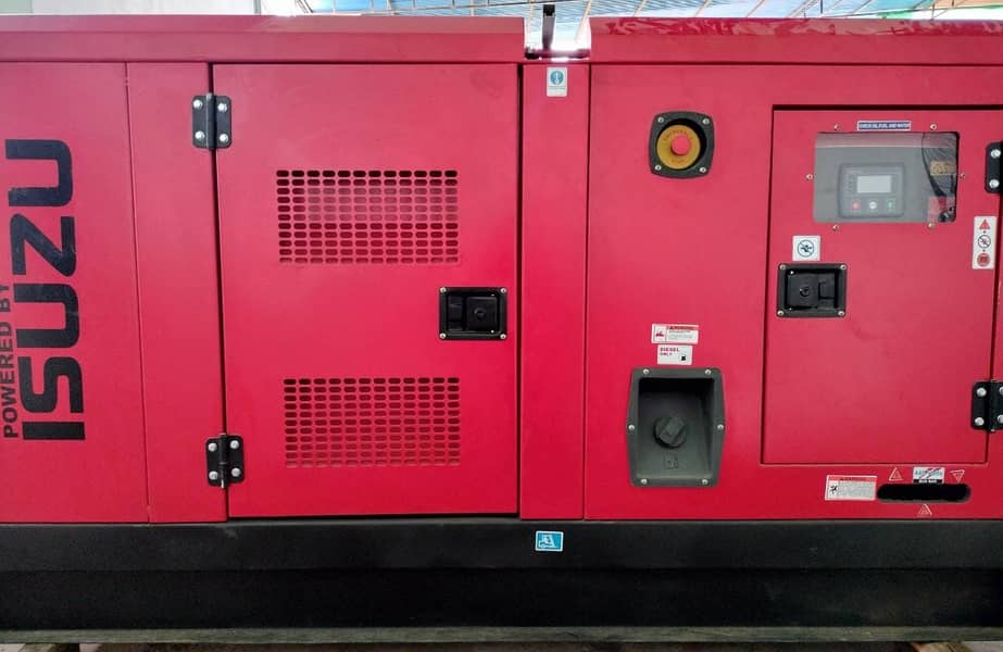 37KVA Isuzu-YD Diesel Generator along with Sound Weather Proof Canopy 10