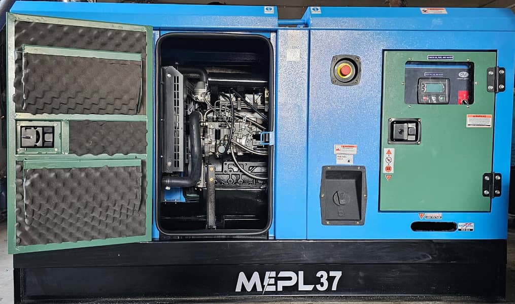 37KVA Isuzu-YD Diesel Generator along with Sound Weather Proof Canopy 17