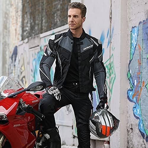 Men Motorbike Motorcycle Jacket Waterproof 0