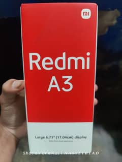 Redmi a3 4gb 128gb 10/9.5 full box