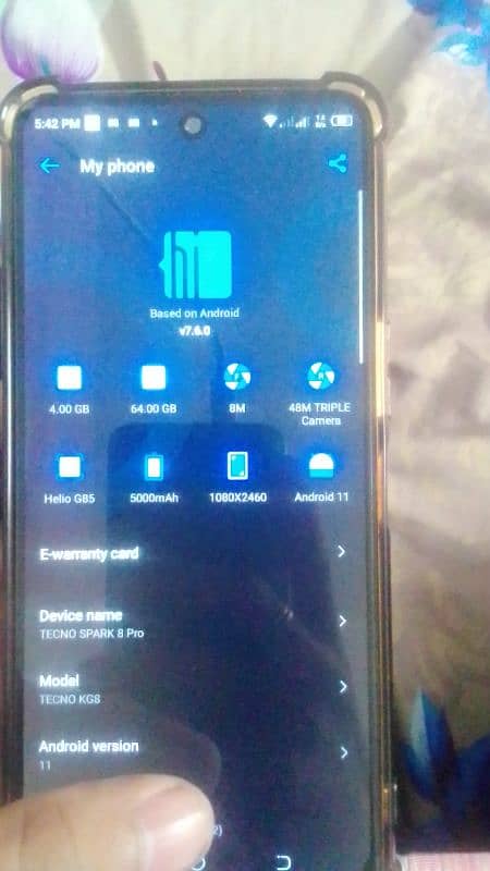 Tecno spark 8 pro 4 64 gb 2