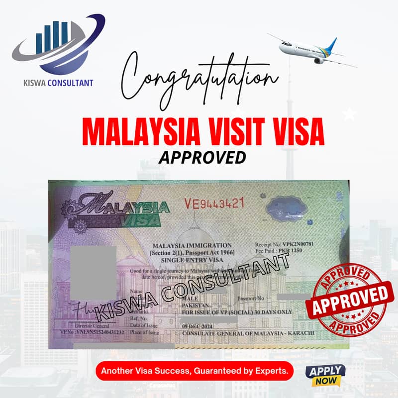 Visit Visa Services (Bahrain, Canada, Malaysia, Thailand, USA and UK) 7