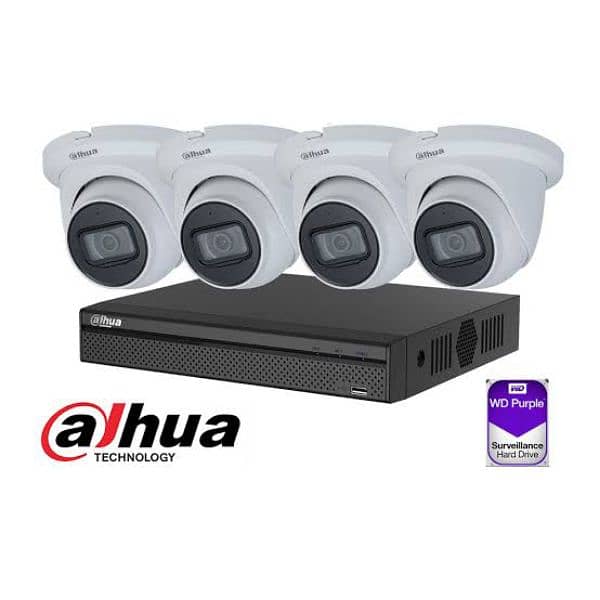 Dahua cctv camera loot sale with installations get in 1 year warranty. 7