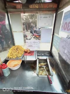 Samosa fries counter for sale  contact only 03221541525