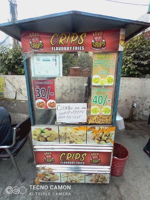 Samosa fries counter for sale  contact only 03221541525 3