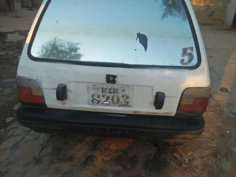 Suzuki Mehran VX 1992 yelo cp tokan 2025 tak clayr old copy 1