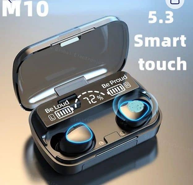 M 10 pro wireless Gaming earbuds . free delivery . cash on delivery 1